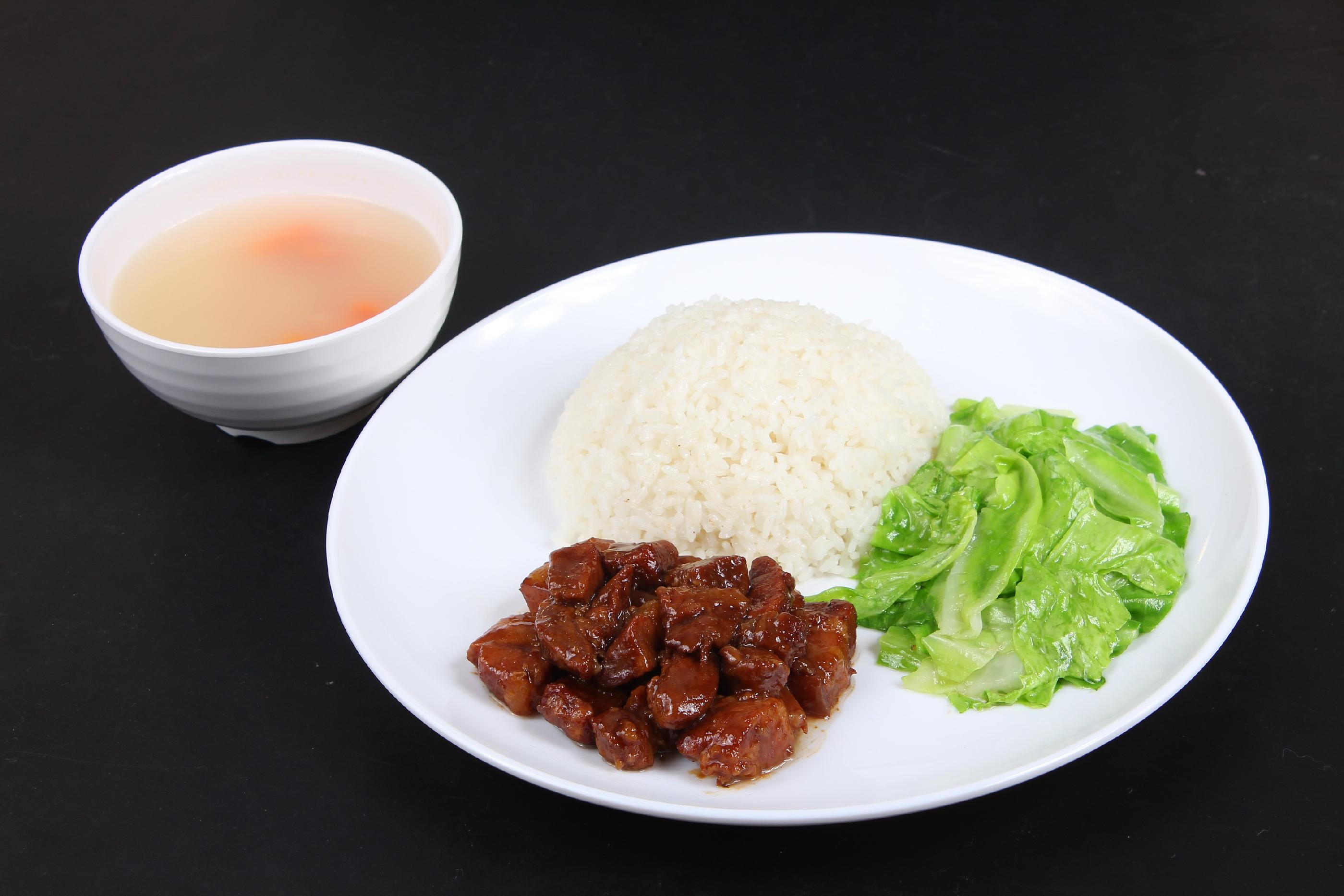 粤腊煌广式快餐厅万达店开业酬宾